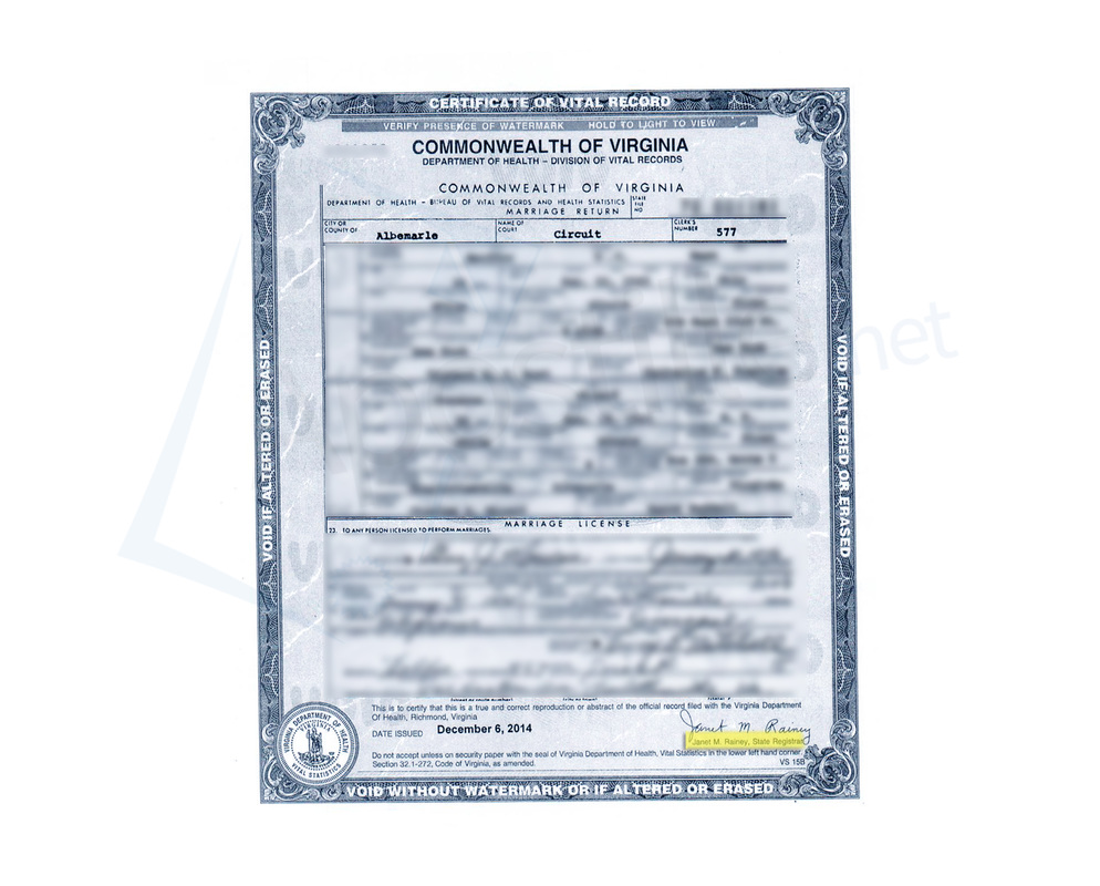 arlington county marriage license